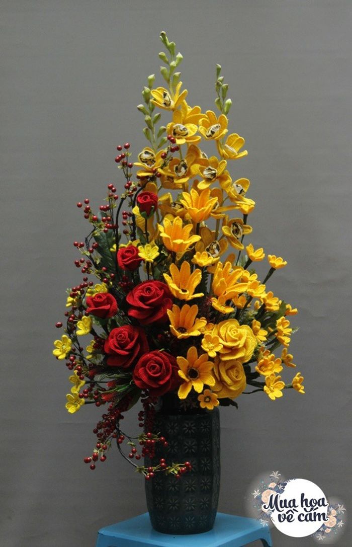 Chàng trai Bến Tre chi 25 nghìn đồng cắm hoa đầy màu sắc, biết chất liệu mới ngỡ ngàng - 22 - kythuatcanhtac.com
