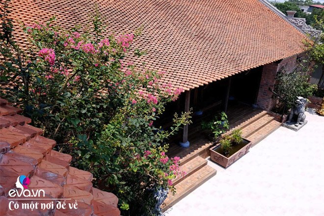 Mãn nhãn nhà “tân cổ” ở Hà Nội, trên nền biệt thự 460m2 là nhà cổ trăm tuổi - 9 - kythuatcanhtac.com