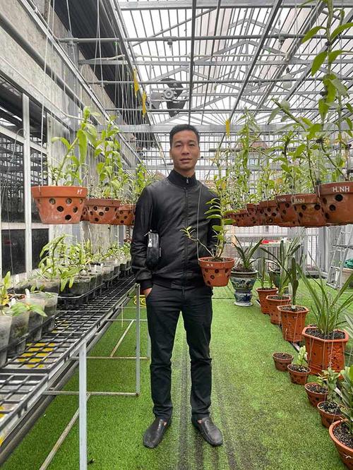 Hoàng Ngọc Huyên: Ông chủ vườn lan 8X nổi tiếng ở Hà thành - 4 - kythuatcanhtac.com