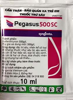 Thuốc trừ sâu Pegasus 500 SC - kythuatcanhtac.com