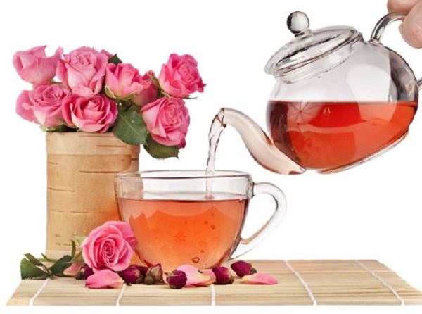 Sử dụng hoa hồng pha trà rất thơm và ngon - kythuatcanhtac.com