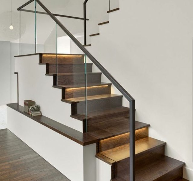 Mẫu cầu thang gỗ đẹp hiện đại, đơn giản làm nổi bật ngôi nhà - 21 - kythuatcanhtac.com