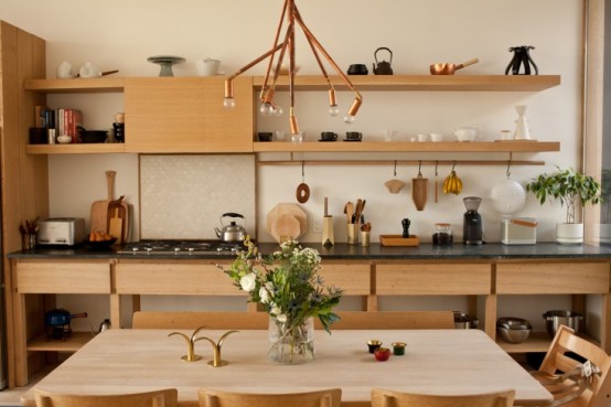 Gợi ý cách bài trí đồ nội thất gỗ phòng bếp - kythuatcanhtac.com