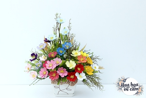Chàng trai Bến Tre chi 25 nghìn đồng cắm hoa đầy màu sắc, biết chất liệu mới ngỡ ngàng - 7 - kythuatcanhtac.com