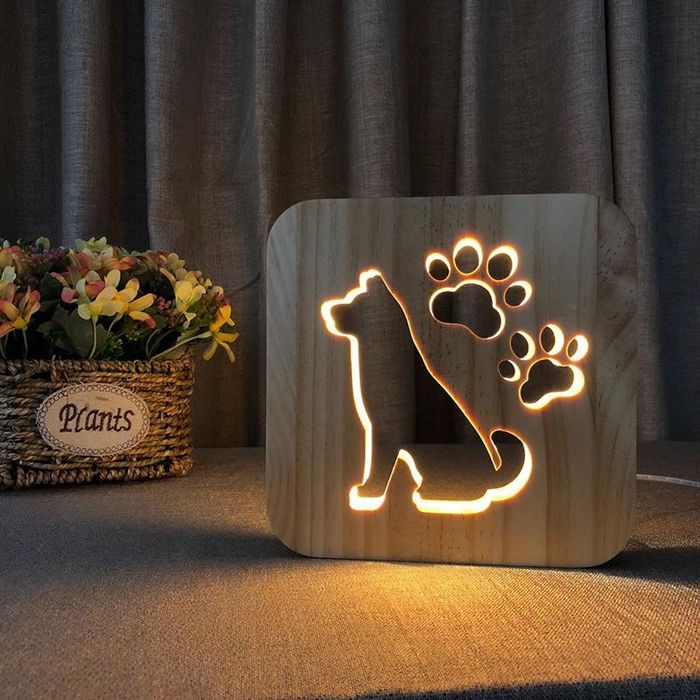 Hướng dẫn cách làm đèn ngủ hình chú mèo bằng gỗ - kythuatcanhtac.com