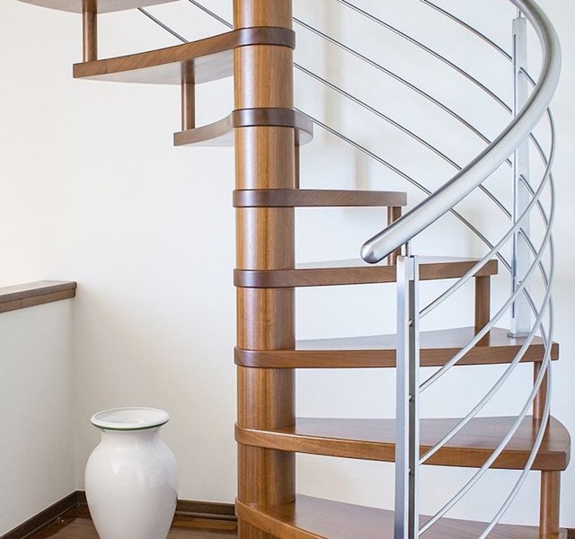 Mẫu cầu thang gỗ đẹp hiện đại, đơn giản làm nổi bật ngôi nhà - 22 - kythuatcanhtac.com