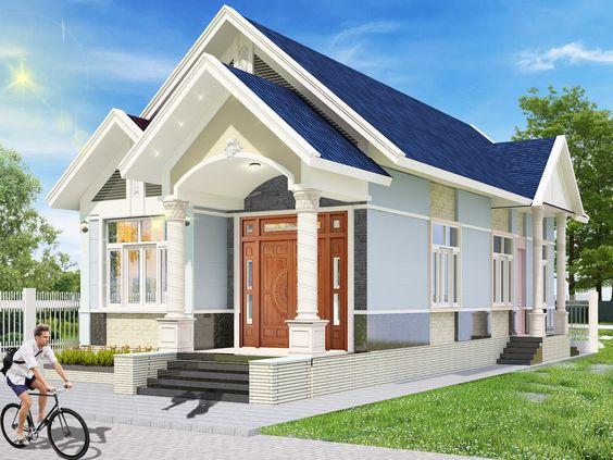 10 mẫu nhà một tầng mái thái đẹp nhất 2021 - 11 - kythuatcanhtac.com