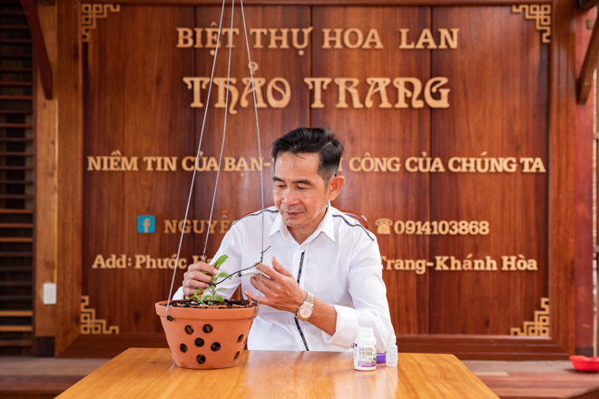 Ông chủ Nguyễn Văn Toán chia sẻ kinh nghiệm chăm lan dù là tay ngang - 4 - kythuatcanhtac.com