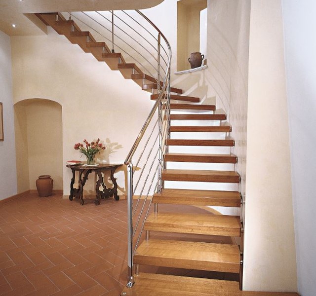 Mẫu cầu thang gỗ đẹp hiện đại, đơn giản làm nổi bật ngôi nhà - 27 - kythuatcanhtac.com