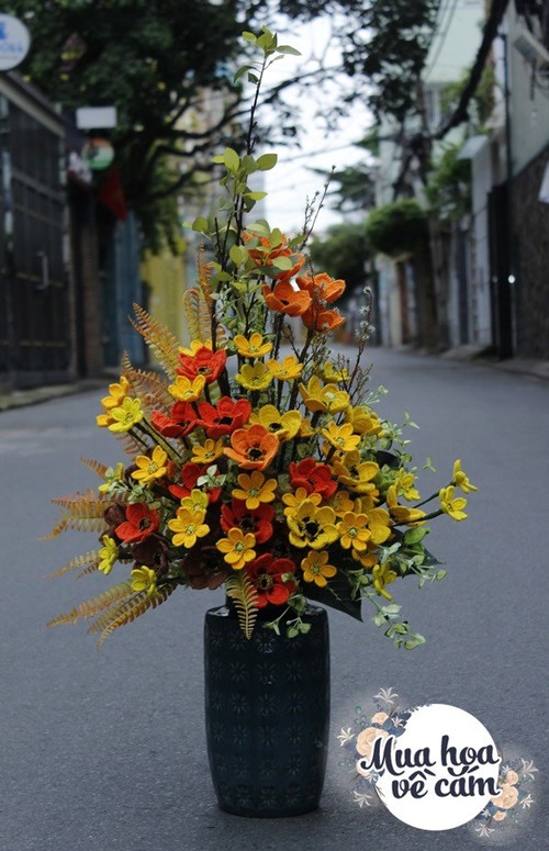 Chàng trai Bến Tre chi 25 nghìn đồng cắm hoa đầy màu sắc, biết chất liệu mới ngỡ ngàng - 3 - kythuatcanhtac.com