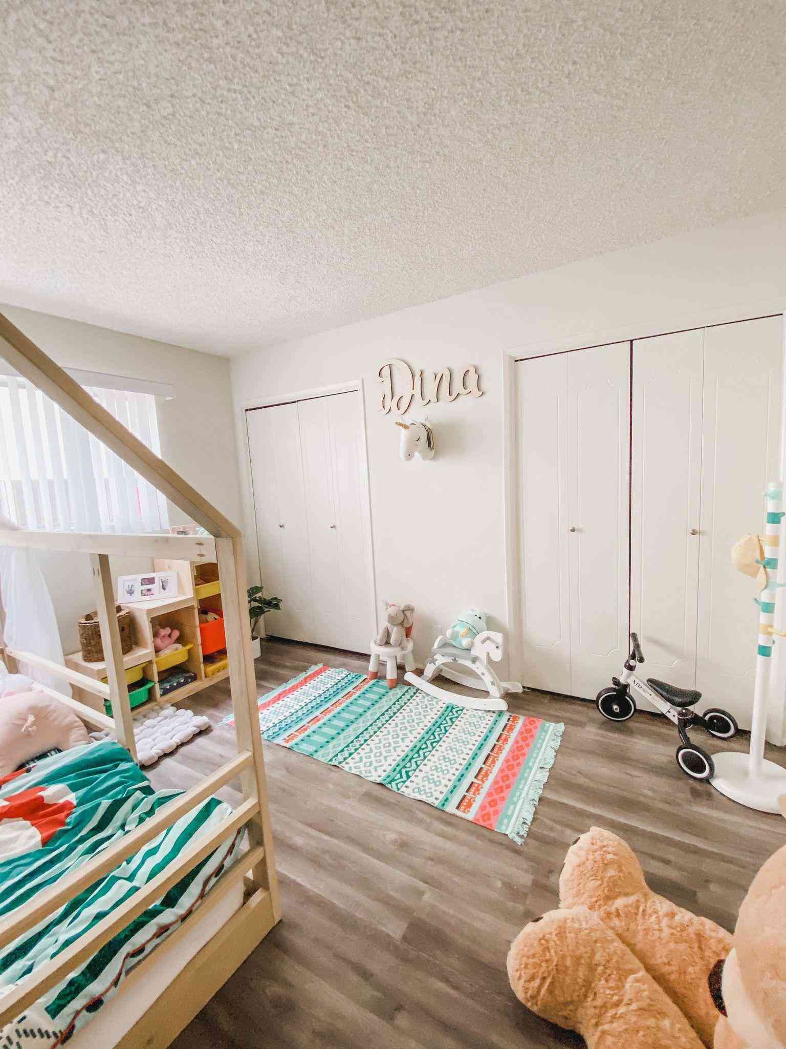 Mẹ trẻ 26 tuổi tự tay thiết kế phòng ngủ cho con gái khiến nhiều người mê mẩn - 6 - kythuatcanhtac.com