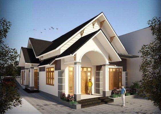 10 mẫu nhà một tầng mái thái đẹp nhất 2021 - 3 - kythuatcanhtac.com