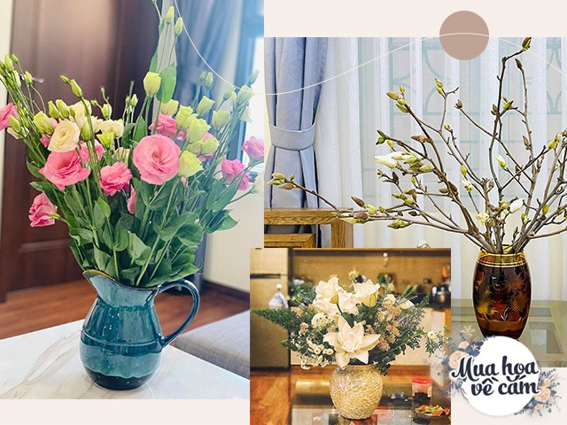 Mẹ Việt biến nhà rực sắc đón ngày 8/3, khoe muôn kiểu cắm hoa đẹp rụng rời - kythuatcanhtac.com