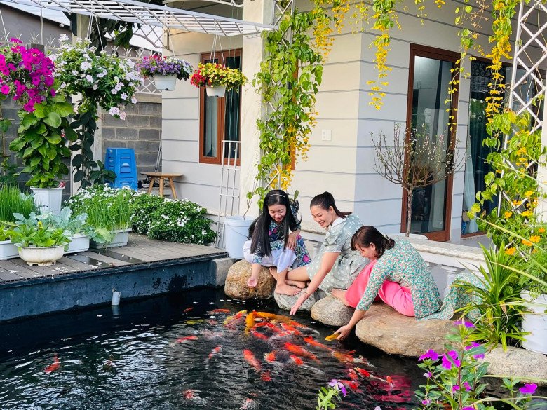 Mẹ đảm Đồng Nai được chồng tặng nhà vườn 720m2, đẹp như khu du lịch - 17 - kythuatcanhtac.com