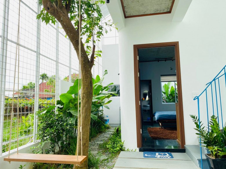 Ngôi nhà cả huyện có một ở Quảng Nam: Kiến trúc container độc đáo, mang vườn vào giữa nhà - 17 - kythuatcanhtac.com