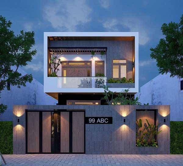 Những mẫu nhà 2 tầng giá 500 triệu đẹp như mơ, người giàu cũng thích - 1 - kythuatcanhtac.com