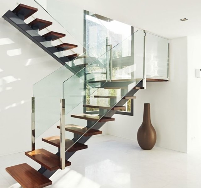 Mẫu cầu thang gỗ đẹp hiện đại, đơn giản làm nổi bật ngôi nhà - 16 - kythuatcanhtac.com