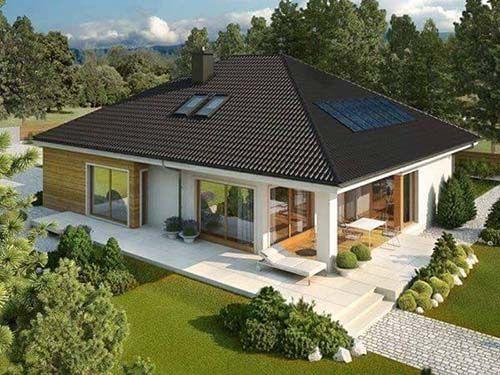 10 mẫu nhà một tầng mái thái đẹp nhất 2021 - 5 - kythuatcanhtac.com