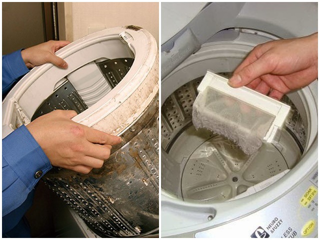 Dùng máy giặt mà không biết 2 mẹo làm sạch này, tốn tiền gọi thợ oan ức - kythuatcanhtac.com