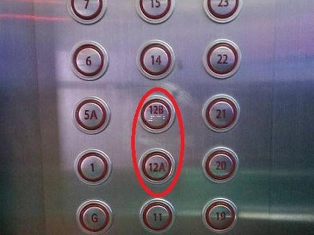Tại sao thang máy trong các tòa chung cư không có số 13? Lý do đơn giản bạn biết không? - kythuatcanhtac.com